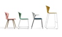 Familia de sillas y taburetes Whass de Actiu