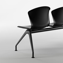 Bancada Whass de asiento ergonómico en color negro