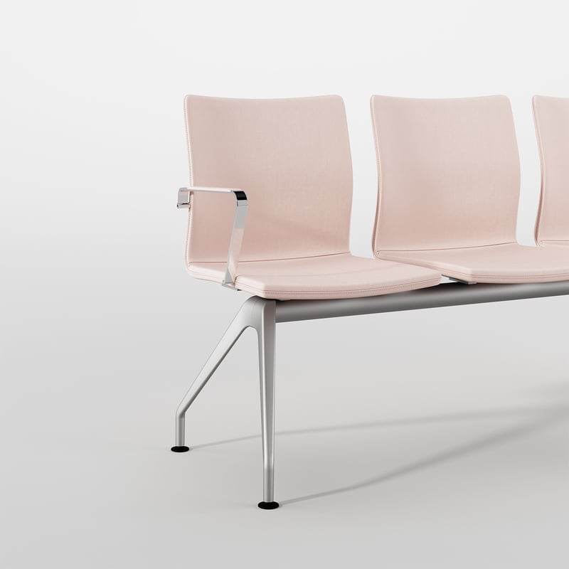 Bancada Uma tapizada en color beige