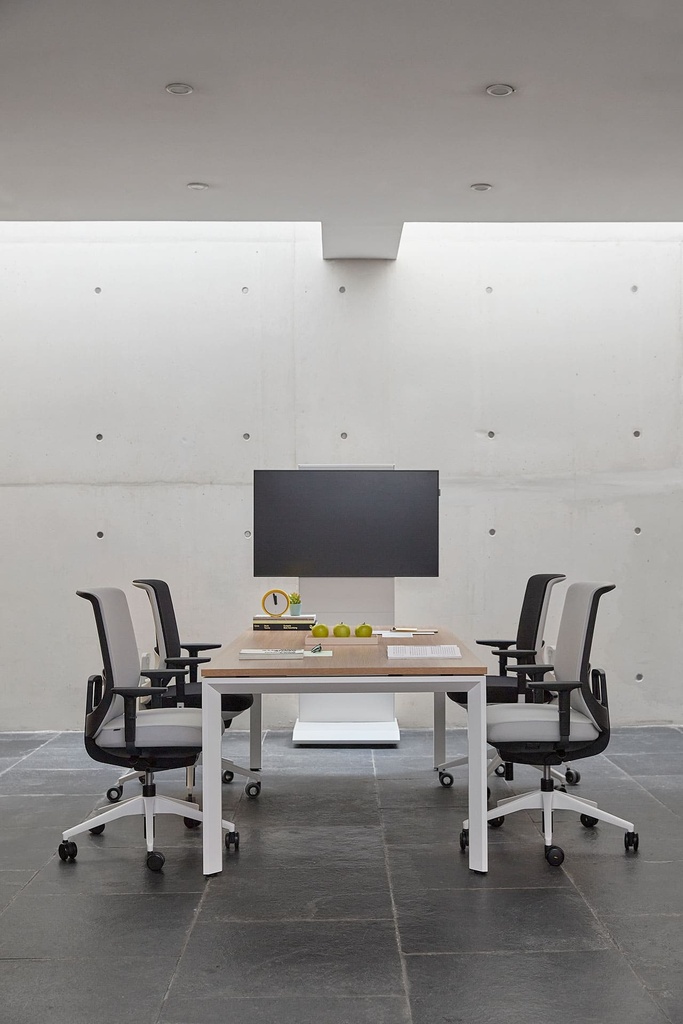 Mesa doble Vital Plus ST para videoconferencia