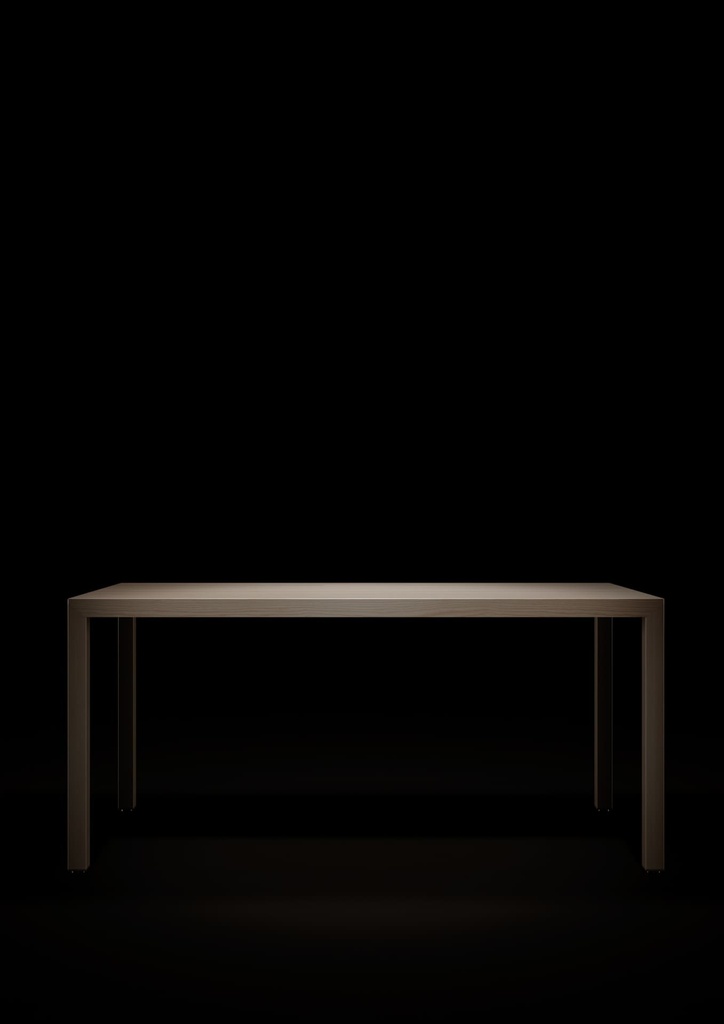 Mesa Prisma de Actiu con diseño nórdico de estructura recta