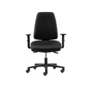 Silla Adapta Express tapizada en negro