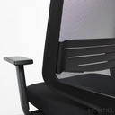 Silla Dot.Home Black Express con respaldo de malla ergon贸mica