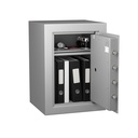Caja fuerte ignífuga que cumple la normativa antirrobo y antiincendio VDMA Vulcain VL60 60 L