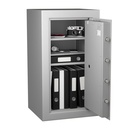 Caja fuerte ignífuga que cumple la normativa antirrobo y antiincendio VDMA Vulcain VL80 80 L