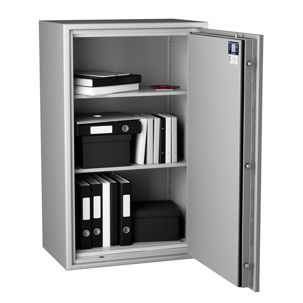 Armario blindado resistente a incendios e inundaciones Hartmann Tresore Protect Fire 221 con capacidad para 221 litros y homologado con resistencia al fuego hasta 1 hora