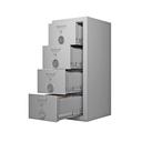 Archivador para carpetas colgantes ignífugo con protección contra incendios Class Fire 4 cajones