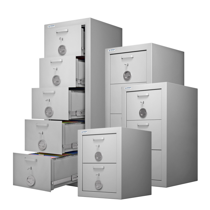 Archivos ignífugos para carpetas colgantes Class Fire de Hartmann Tresore