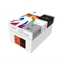 Caja de 5 paquetes de 500 hojas de papel en color rojo