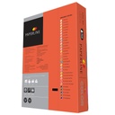 Paquete de 500 hojas de papel en color rojo