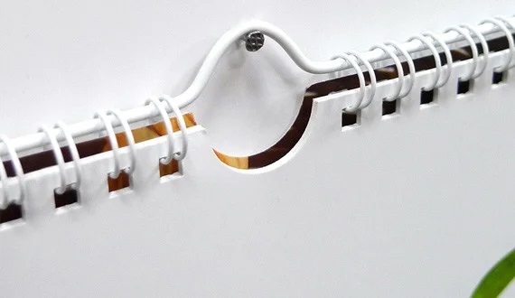 Encuadernación profesional con wire-O Renz nº6 en bobina de color blanco