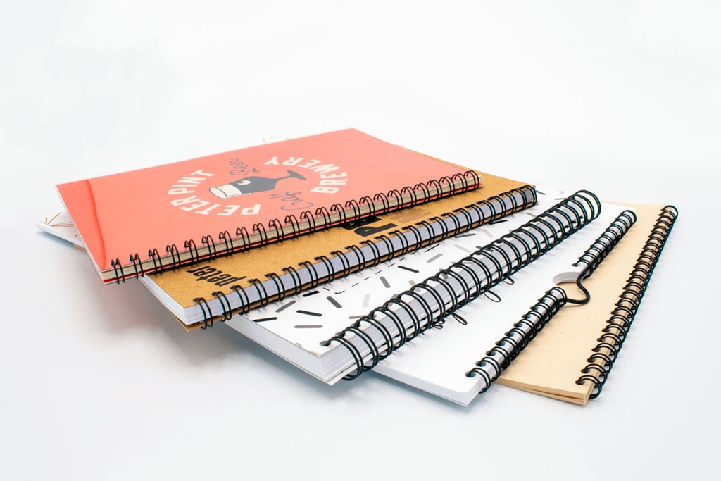 Encuadernación profesional con wire-O Renz nº7 en bobina de color negro