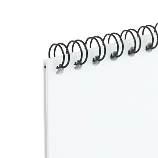 Documento encuadernado con wire-O Renz nº8 en bobina de color negro