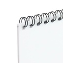 Documento encuadernado con wire-O Renz nº12 en bobina de color negro