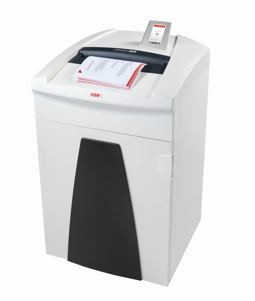 Destructora de papel de alta potencia y confidencialidad HSM Securio P36i con corte en partículas de 0,78 x 11 mm.