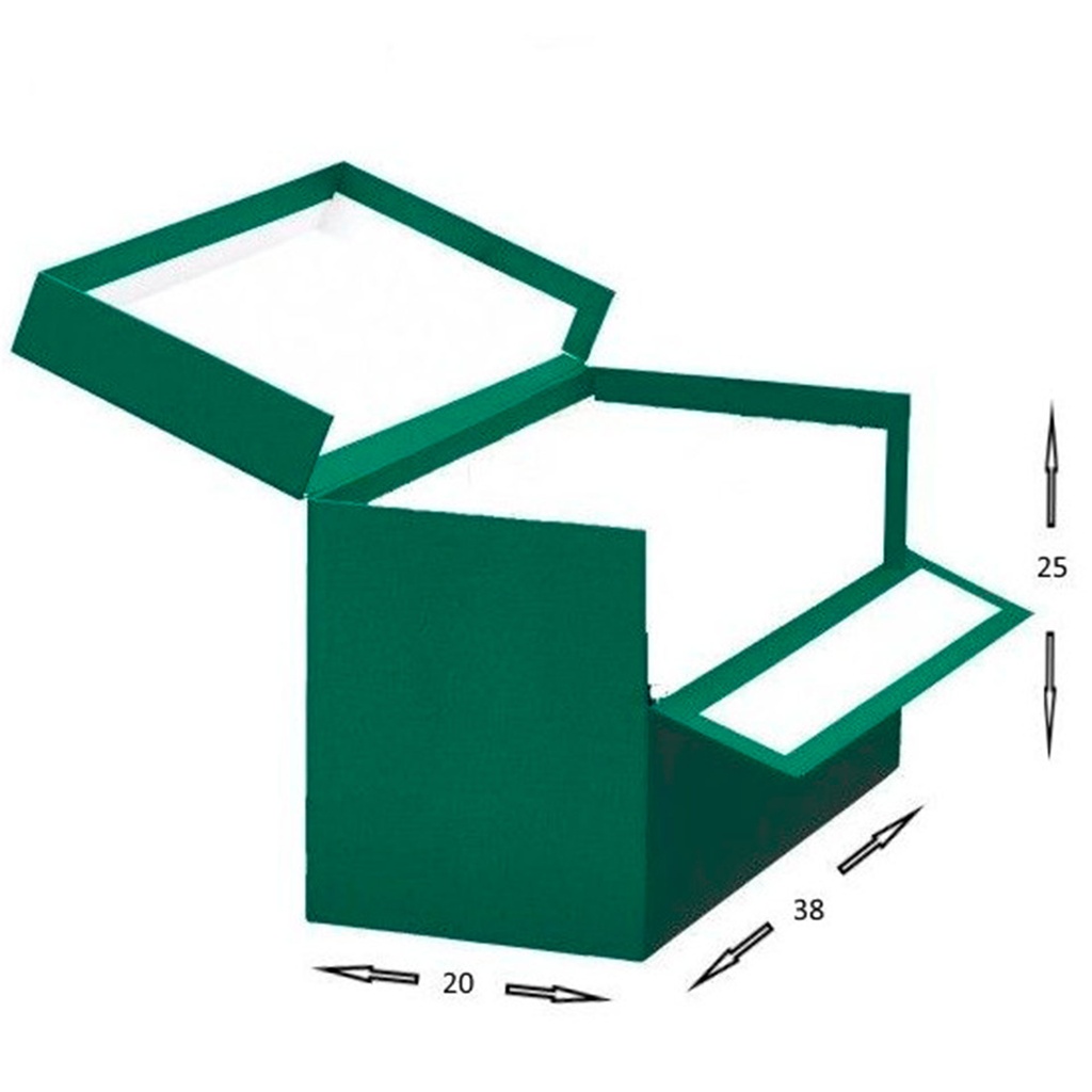 caja transferencia ancha tela