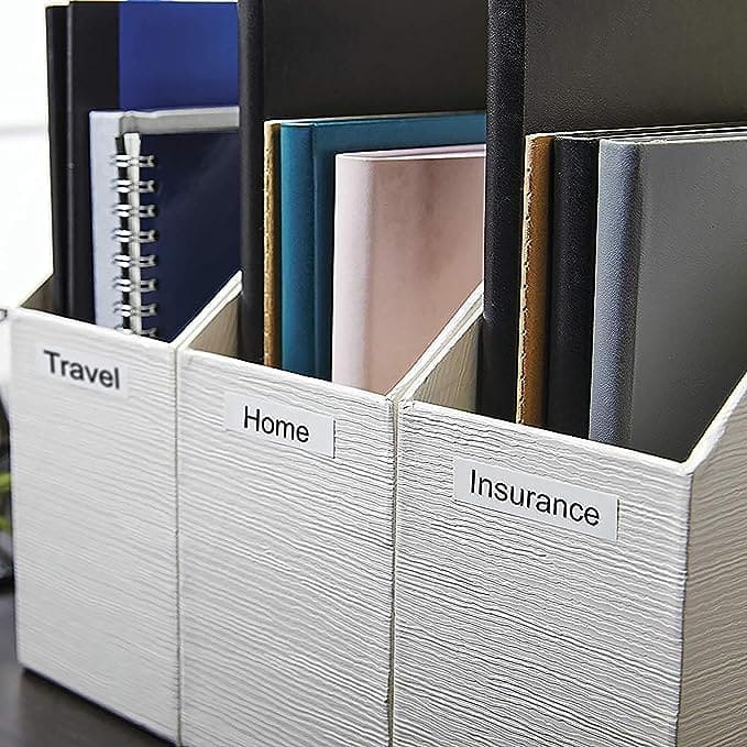 Etiquetado con cinta Dymo D1