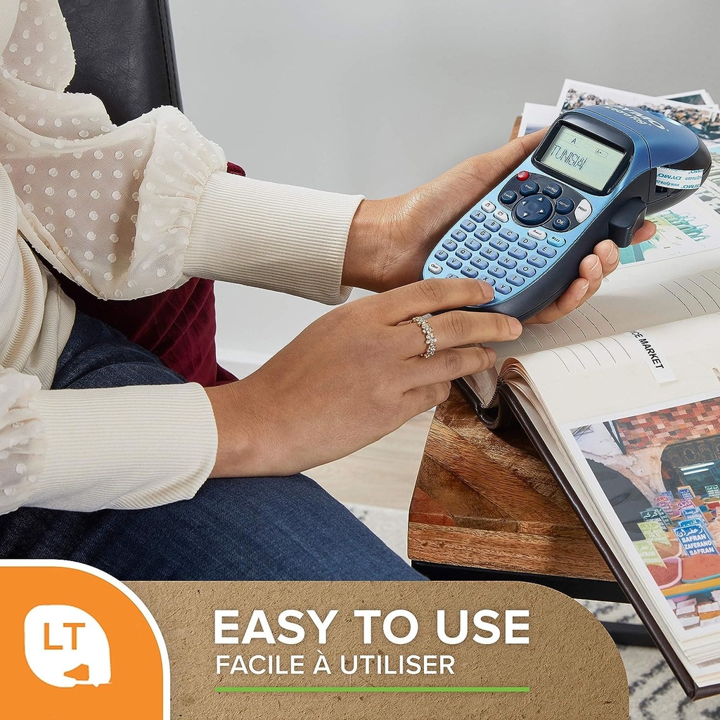 Cintas de etiquetado Dymo LetraTag Plastic en varios colores