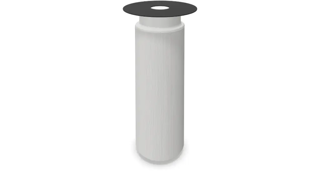 Columna para mesa Dorik Actiu alto 105 cm