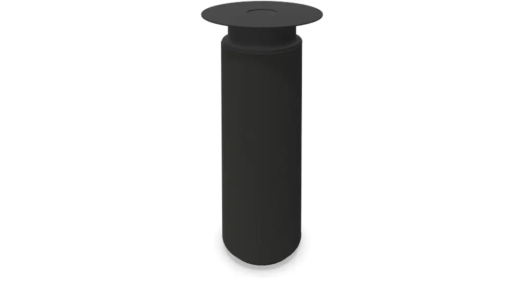 Columna para mesa Dorik Actiu alto 105 cm