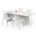 Mesa de reunión Ofimat Plus Actiu 220 x 100 cm monocolor | Personalizada
