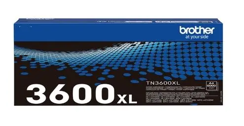 Tóner láser original TN3600XL Brother negro  