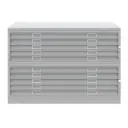 Archivador de planos A0 de 10 cajones Bisley 461/462 914 x 1359 x 927 mm Express