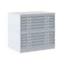 Archivador de planos A1 de 10 cajones Bisley 471/472 914 x 1010 x 691 mm Express