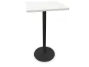 Mesa alta cuadrada Tabula Tar 10 Actiu 60 cm de ancho y 110 cm de alto 