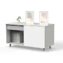 Armario con puerta corredera de melamina Arkitek 58 x 105 x 50 cm