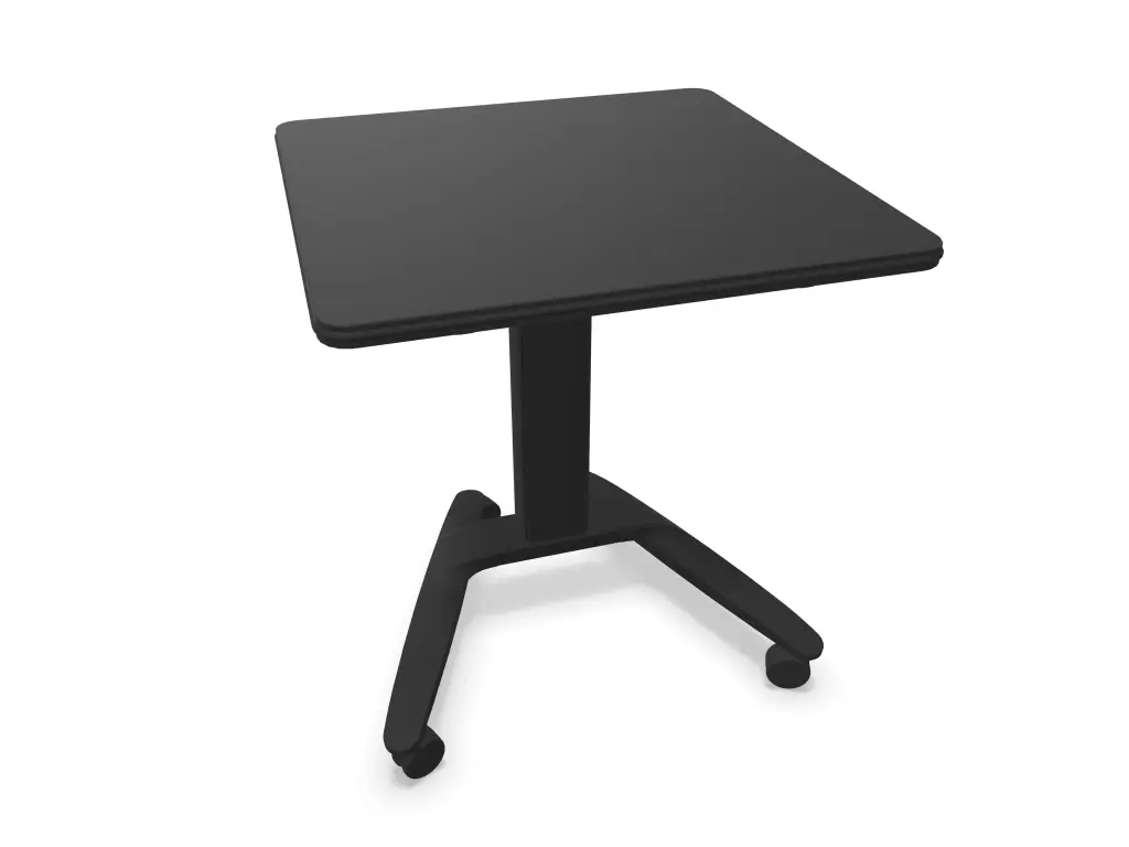 Mesa elevable, móvil y abatible Talent 500 Actiu fondo 67 cm negro antihuella