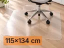 Alfombra protectora de suelo para silla de oficina 115 x 134 cm