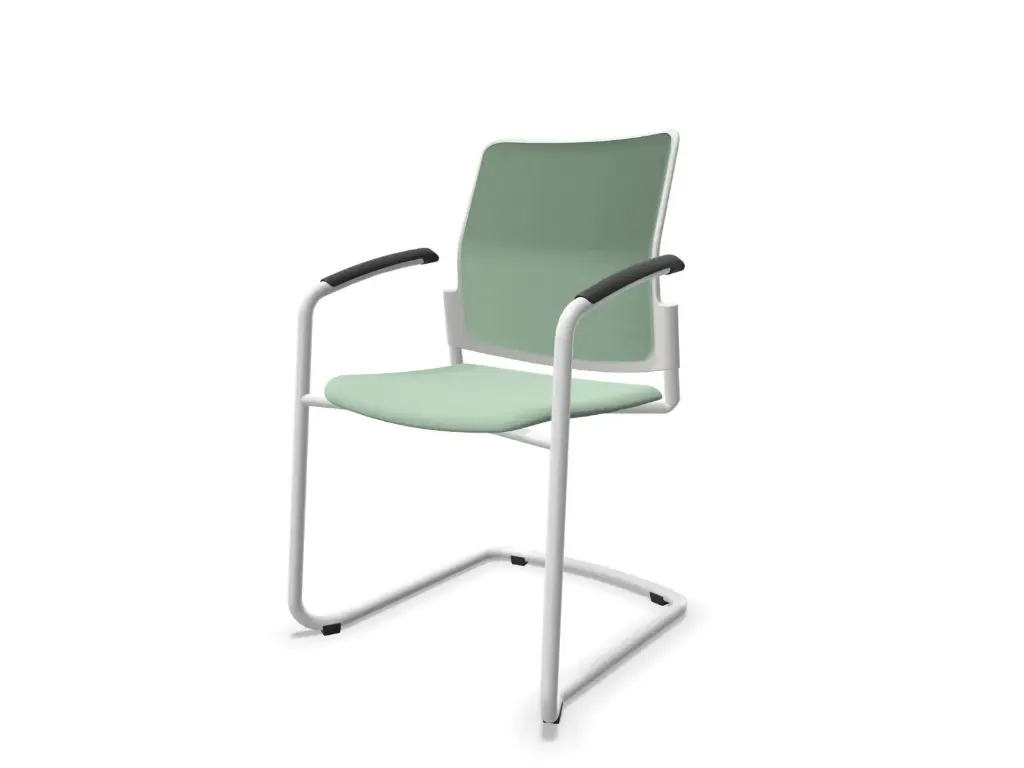 Silla Urban Plus 30 con patín de acero y malla Tale | Fabricación especial