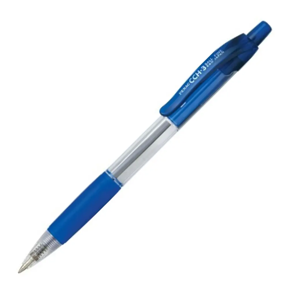Bolígrafo retráctil Penac CCH-3 azul