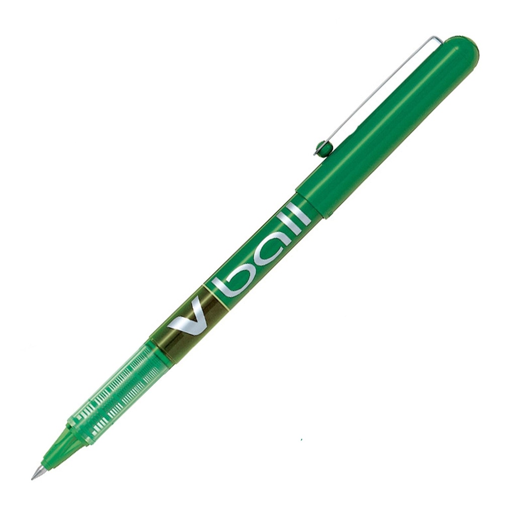 Bolígrafo roller Pilot V-Ball 0,5 verde