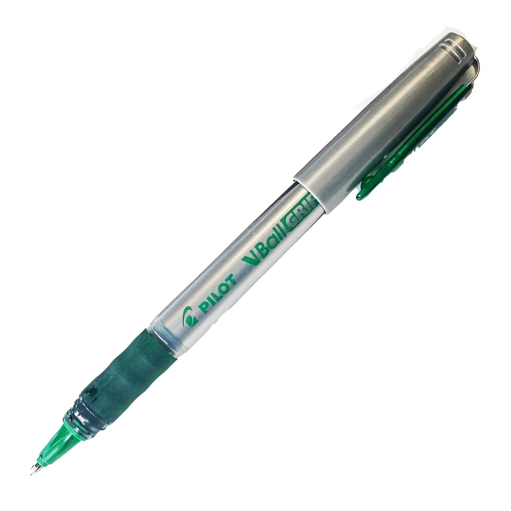 Bolígrafo roller Pilot V-Ball Grip 0,5 verde