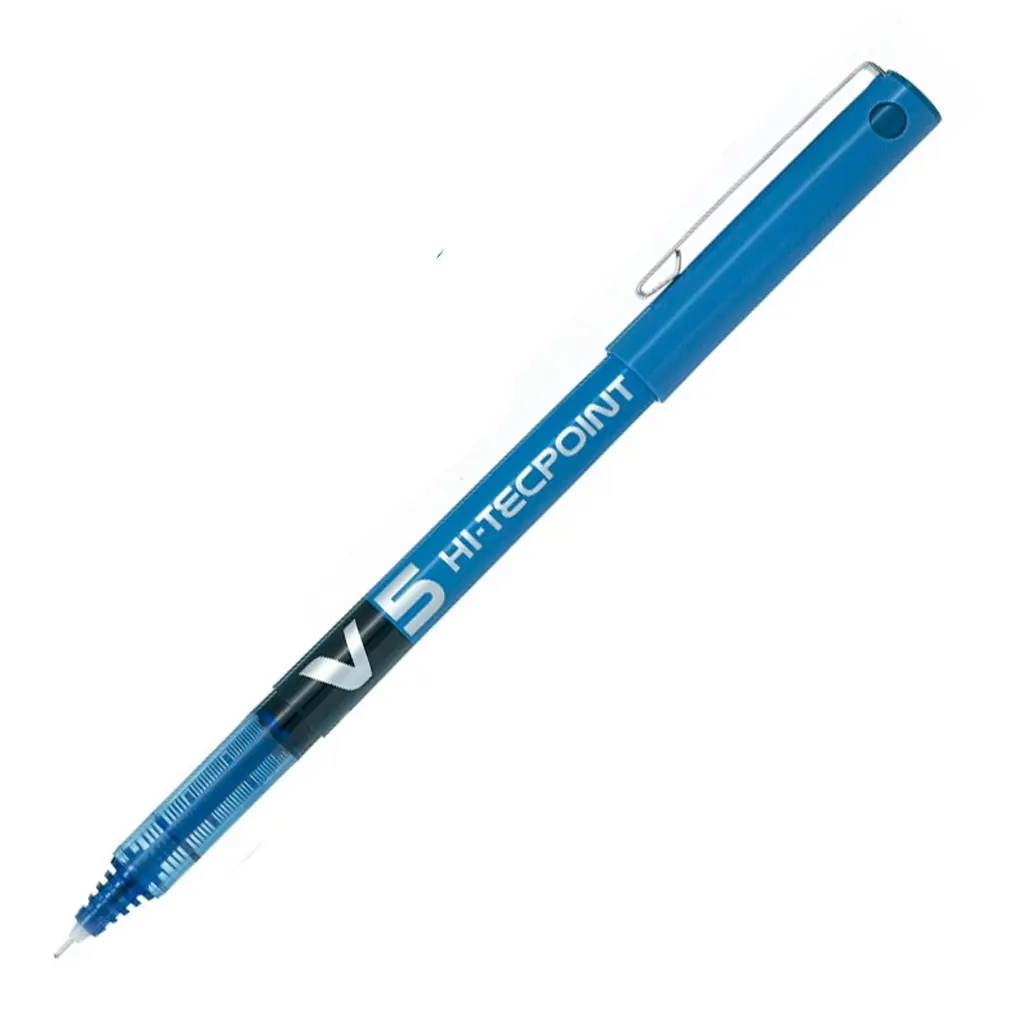 Bolígrafo roller Pilot V5 Hi-Tecpoint azul