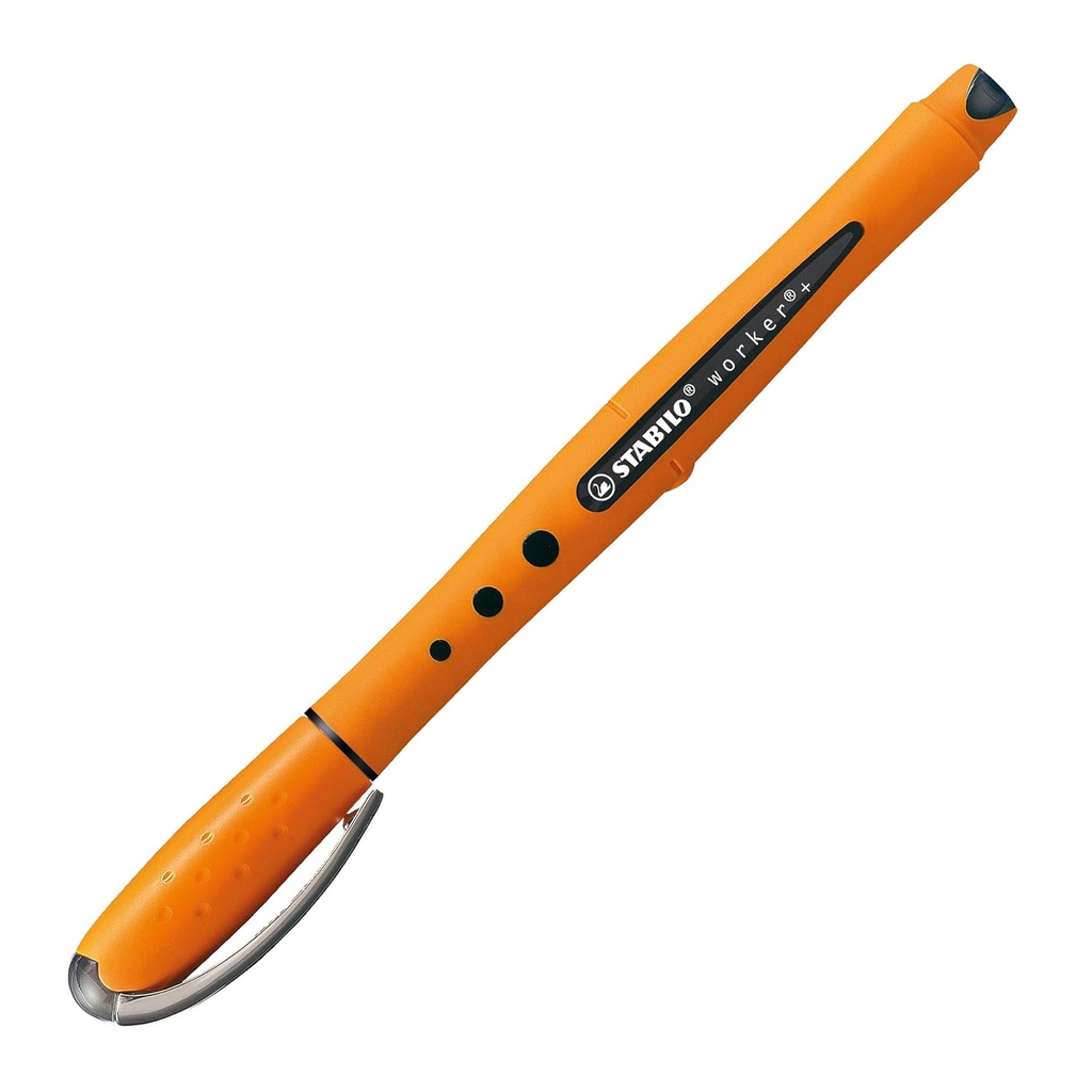 Bolígrafo roller Stabilo Bionic Worker negro