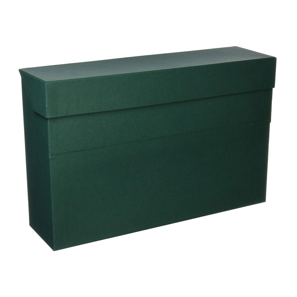 Caja transferencia tela verde Folio 110 mm Elba 100580262