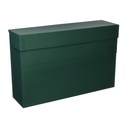 Caja transferencia tela verde Folio 110 mm Elba 100580262