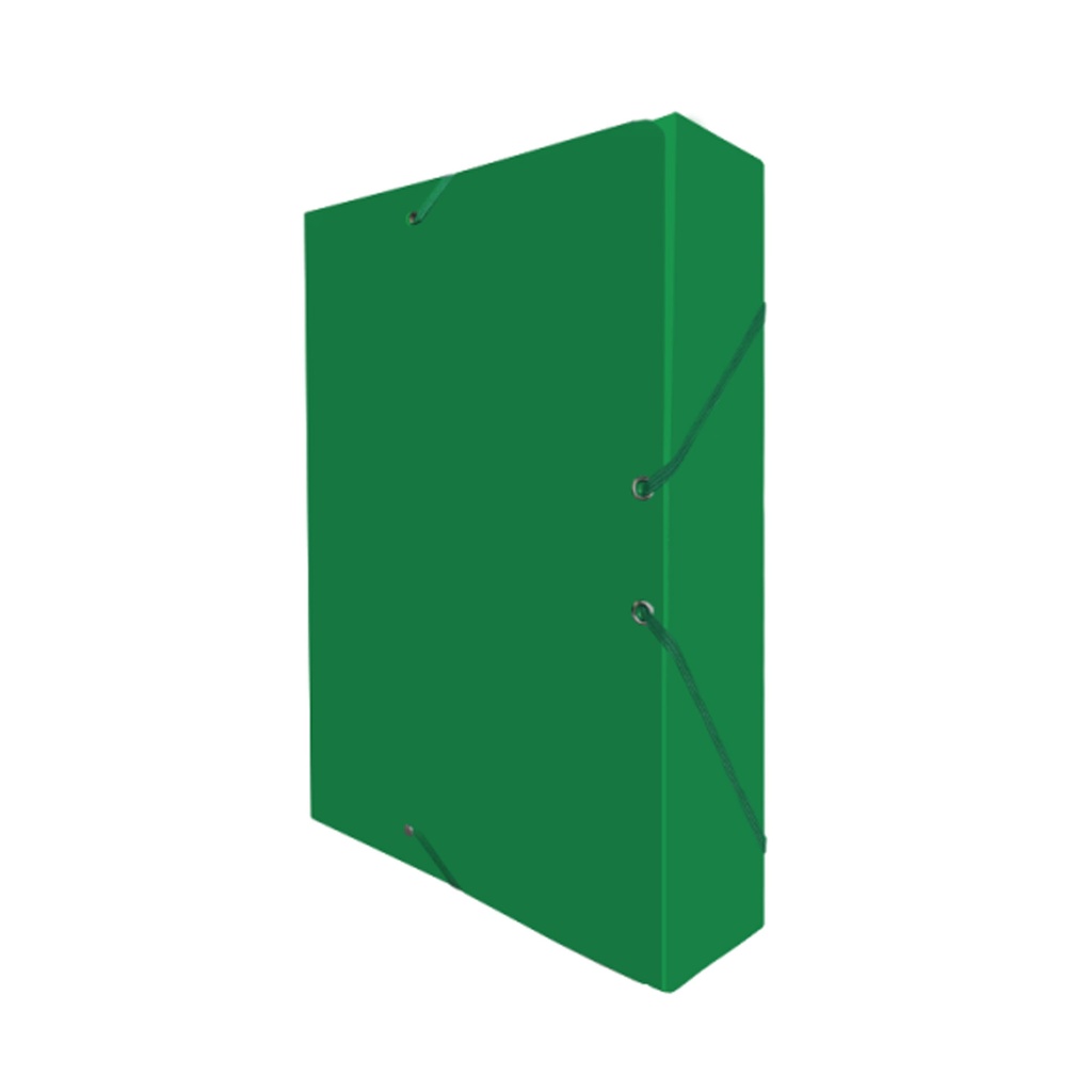 Carpeta de proyectos lomo de 70 mm verde