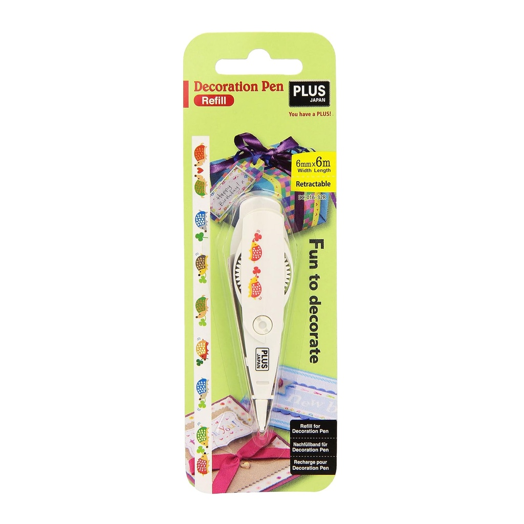 Cinta decorativa Deco Rush de erizos