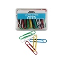 Clips de colores 50 mm nº 4 Abel (Cajita 50 unidades)