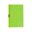 Dossier clip lateral A4 verde para 30 hojas Grafoplás