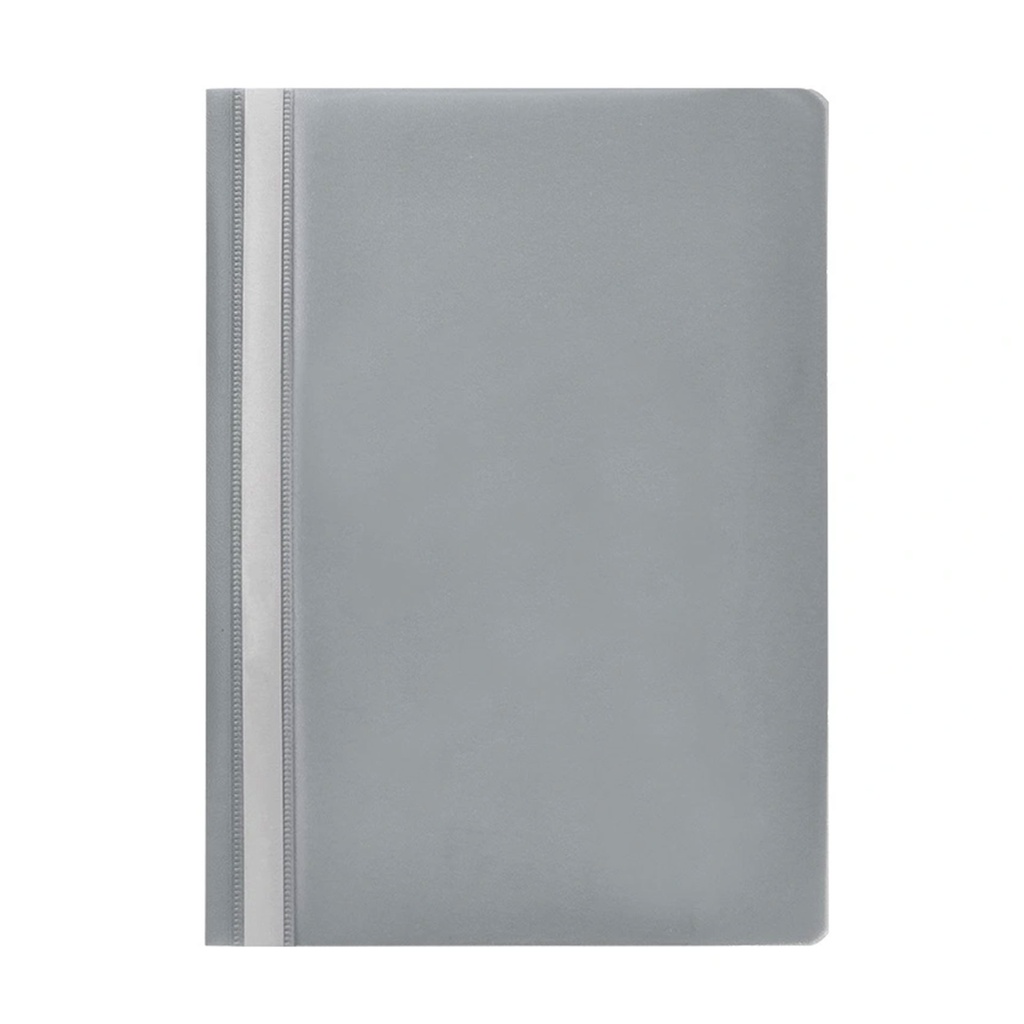 Dossier fástener plástico A4 gris Q-Connect