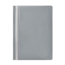Dossier fástener plástico A4 gris Q-Connect
