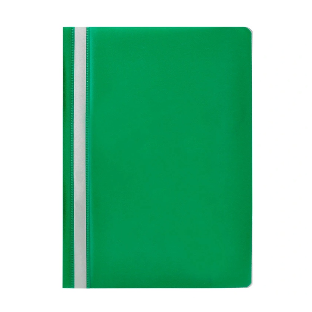 Dossier fástener plástico A4 verde Q-Connect