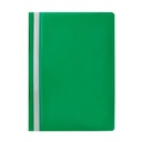 Dossier fástener plástico A4 verde Q-Connect