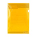 Dossier uñero A4 amarillo translúcido Q-Connect