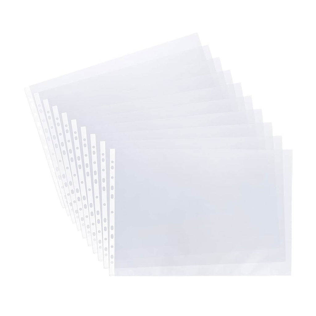 Funda multitaladro A3 apaisado Liderpapel (Pack 10 unidades)